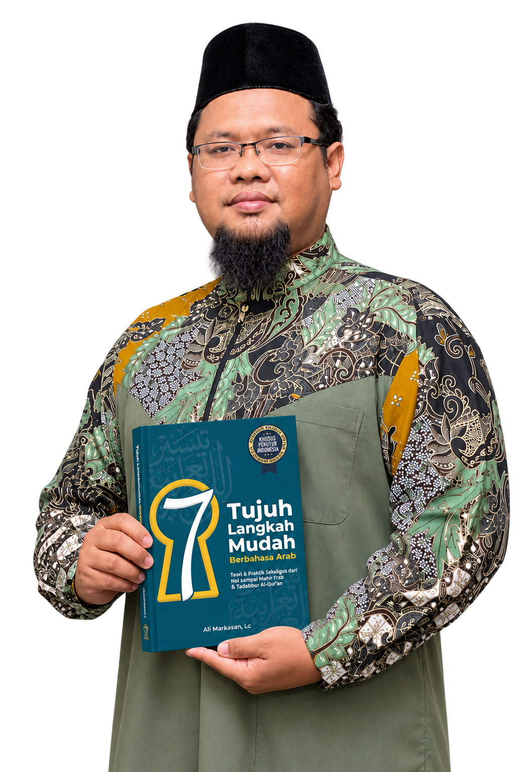 Ustadz Ali Markasan, Lc. Penulis Buku 7 Langkah Mudah Berbahasa Arab